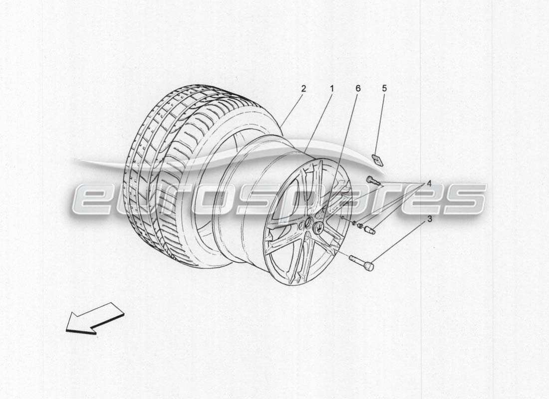 maserati grancabrio mc centenario wheels and tyres diagrama de piezas