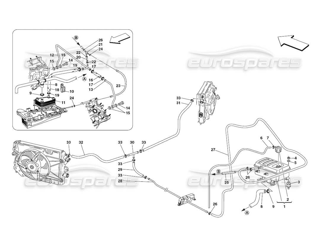 ferrari 430 challenge (2006) diagrama de piezas de nourice