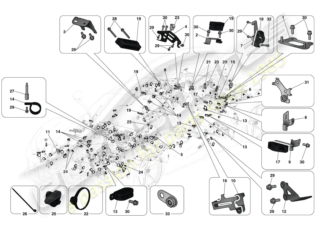 diagrama de pieza que contiene el número de pieza 298798