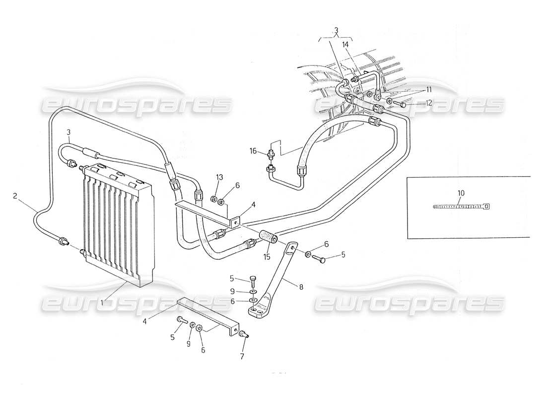 un diagrama de piezas del catálogo de piezas maserati 228