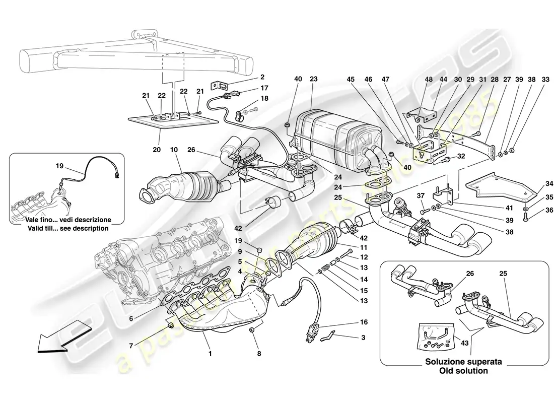 diagrama de pieza que contiene el número de pieza kl-fer-430-valve-rs-ss