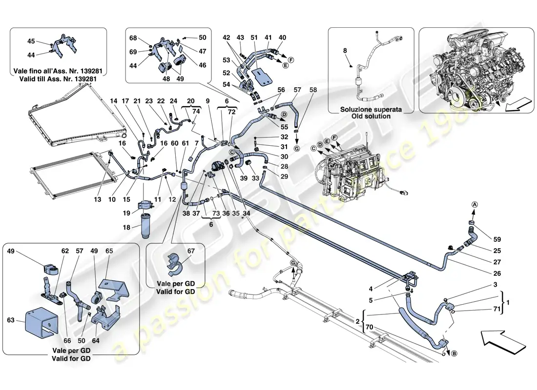 diagrama de pieza que contiene el número de pieza 86403000