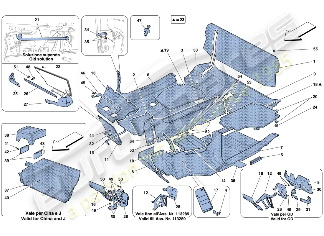 diagrama de pieza que contiene el número de pieza 83216100