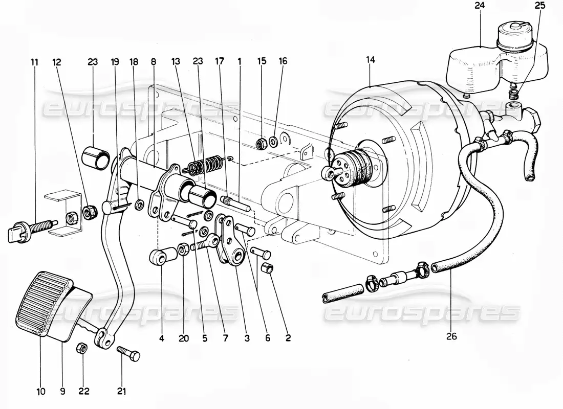 diagrama de piezas que contiene el número de pieza 660866 / mb10 10du