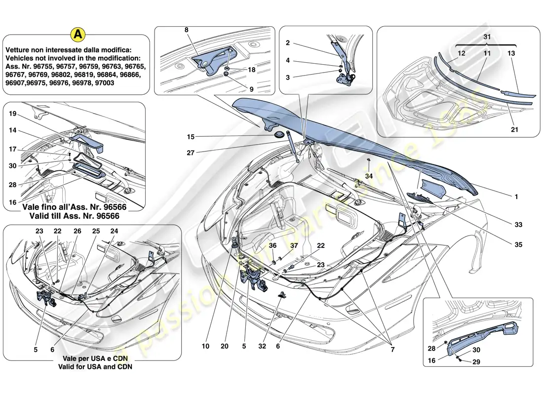 diagrama de pieza que contiene el número de pieza 14115885