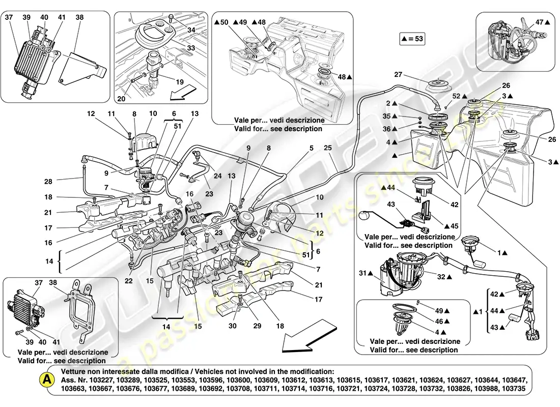 diagrama de pieza que contiene el número de pieza 264935
