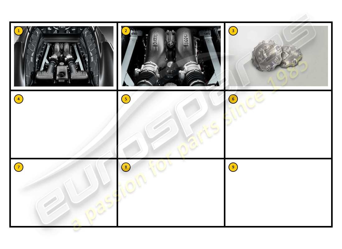 diagrama de pieza que contiene el número de pieza 70001291