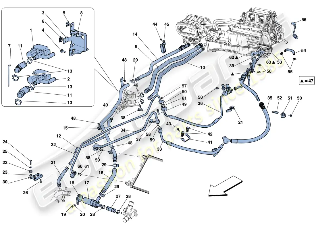 diagrama de pieza que contiene el número de pieza 10877887