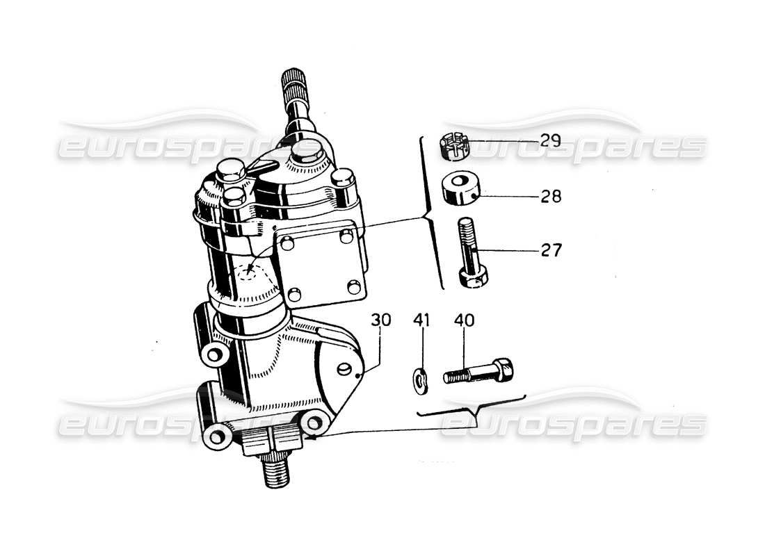 ferrari 275 gtb/gts 2 cam neumáticos - ruedas - eje - modelos con volante a la izquierda diagrama de piezas