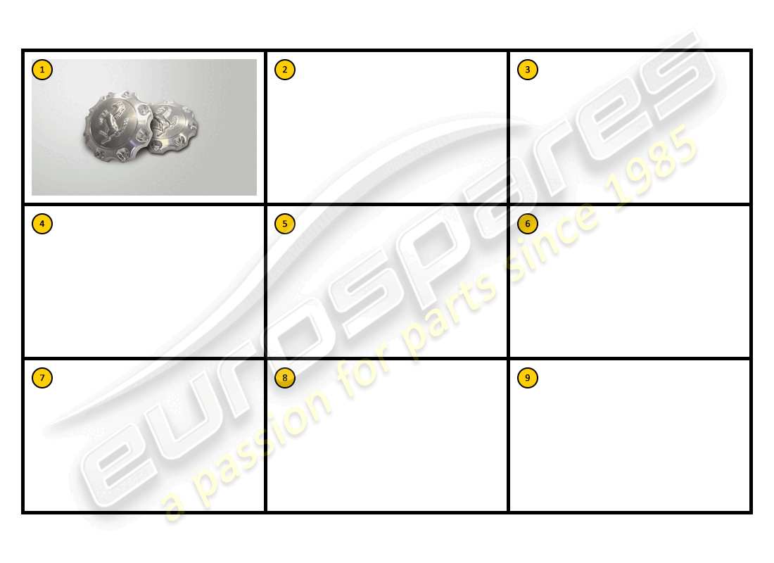 ferrari ff (accessories) racing - diagrama de piezas del compartimento del motor