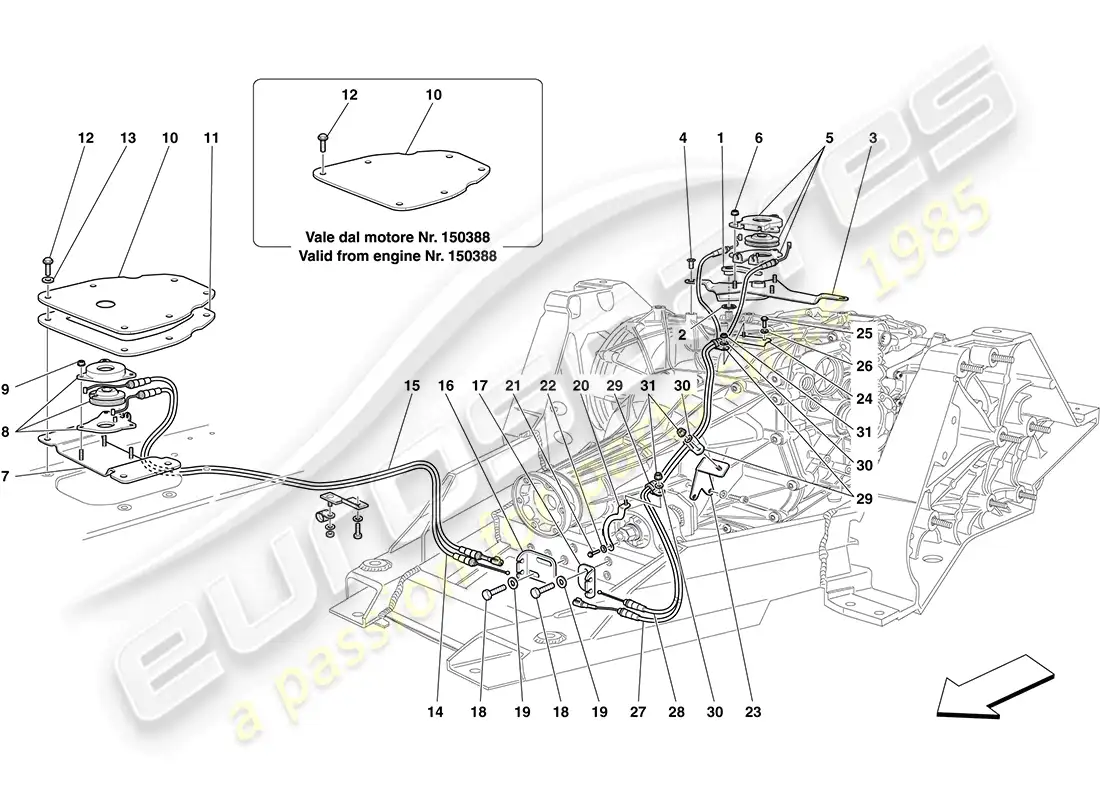 diagrama de pieza que contiene el número de pieza 310524