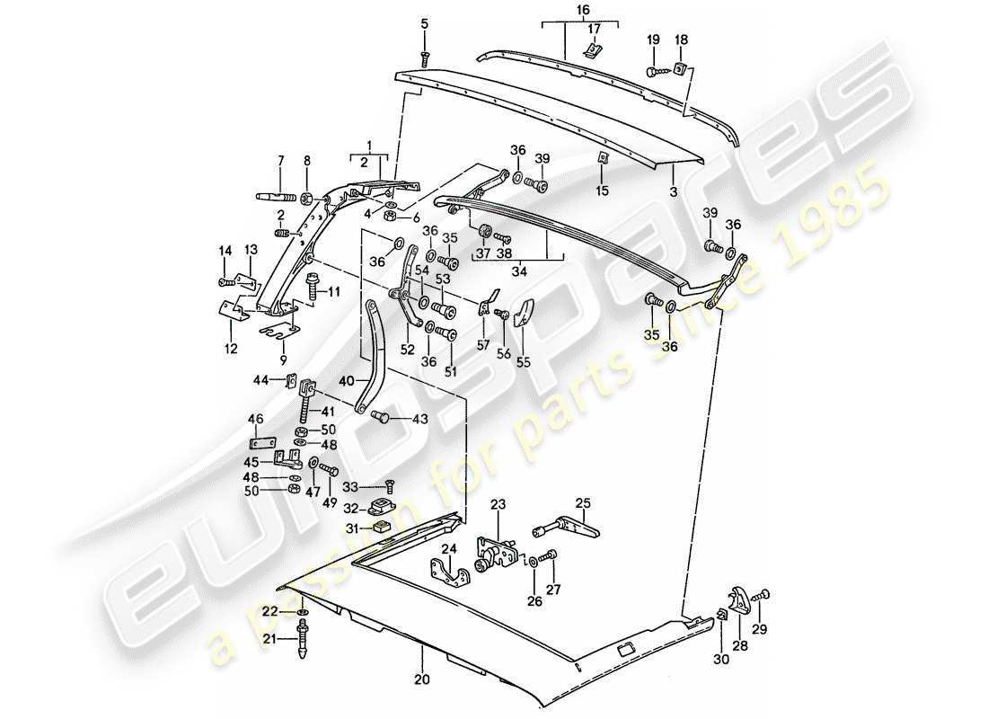 diagrama de pieza que contiene el número de pieza 91156142000