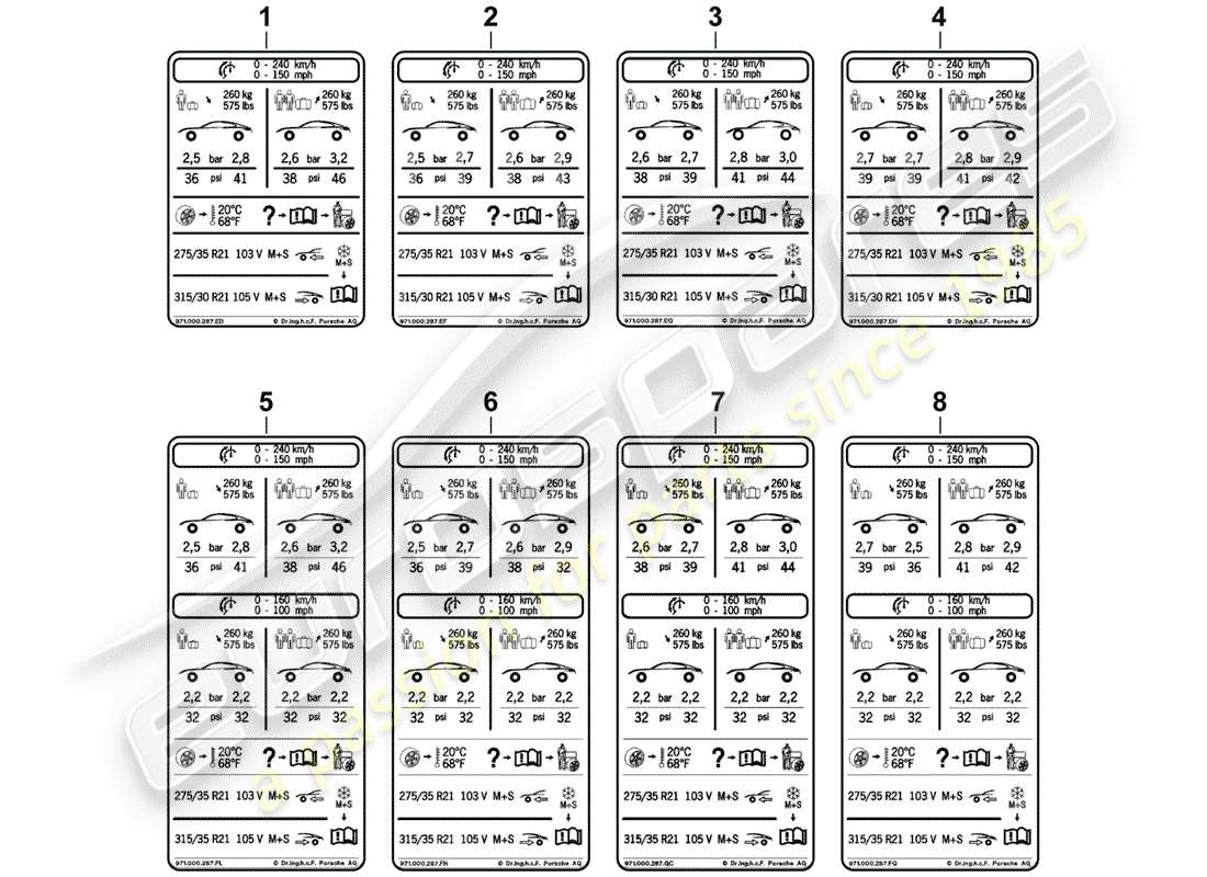 diagrama de pieza que contiene el número de pieza 971000287fs