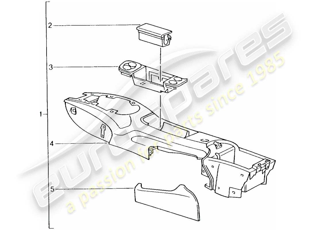 porsche 2011 (tequipment) kit de instalación diagrama de piezas