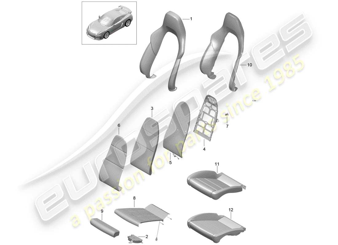 diagrama de pieza que contiene el número de pieza 98152114180
