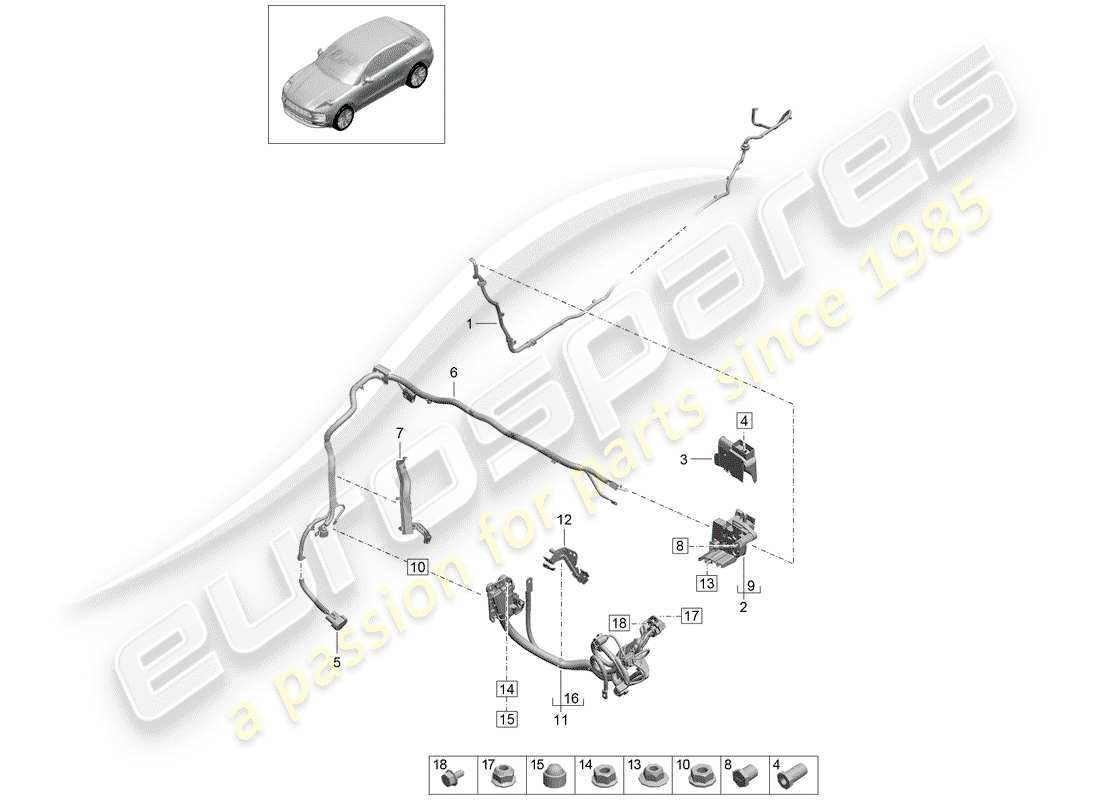 diagrama de pieza que contiene el número de pieza 95b937115a