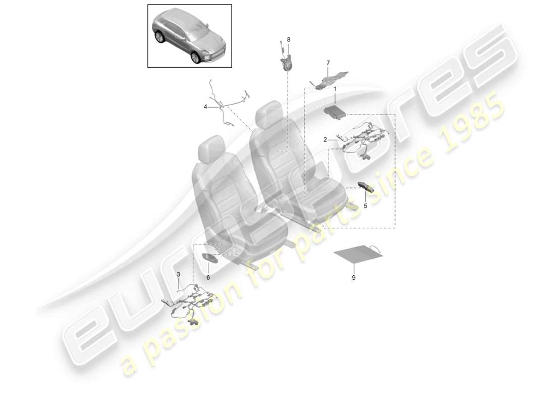 diagrama de pieza que contiene el número de pieza 95b971363fa