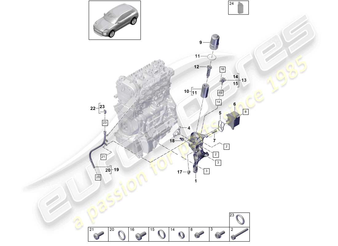 diagrama de pieza que contiene el número de pieza n91045502