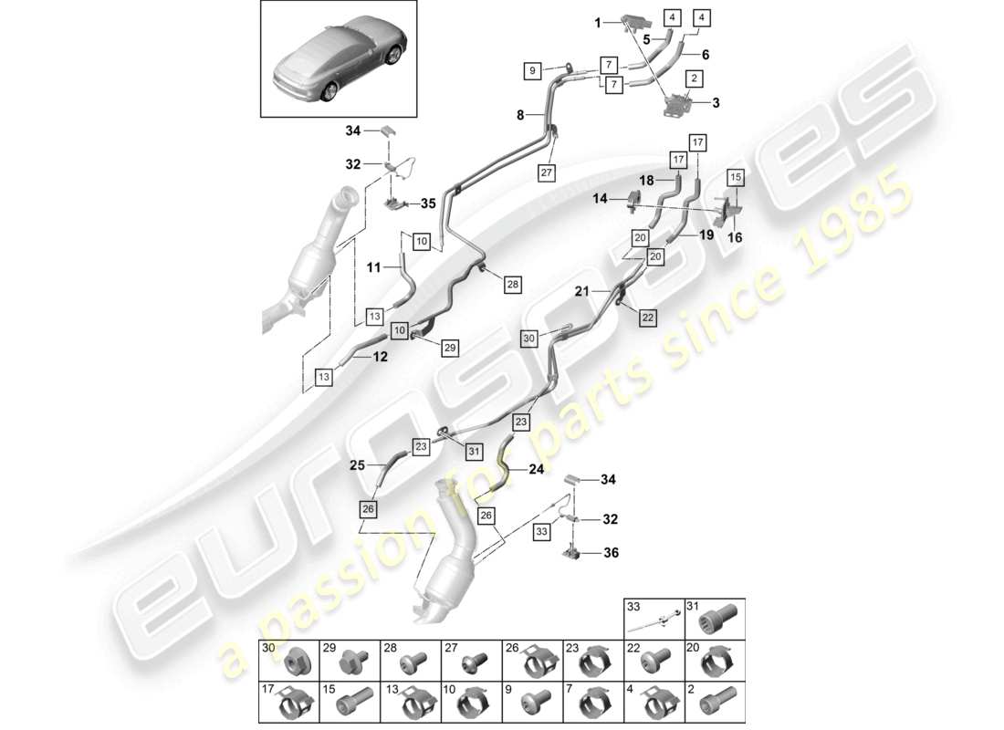 diagrama de pieza que contiene el número de pieza 9a7906131