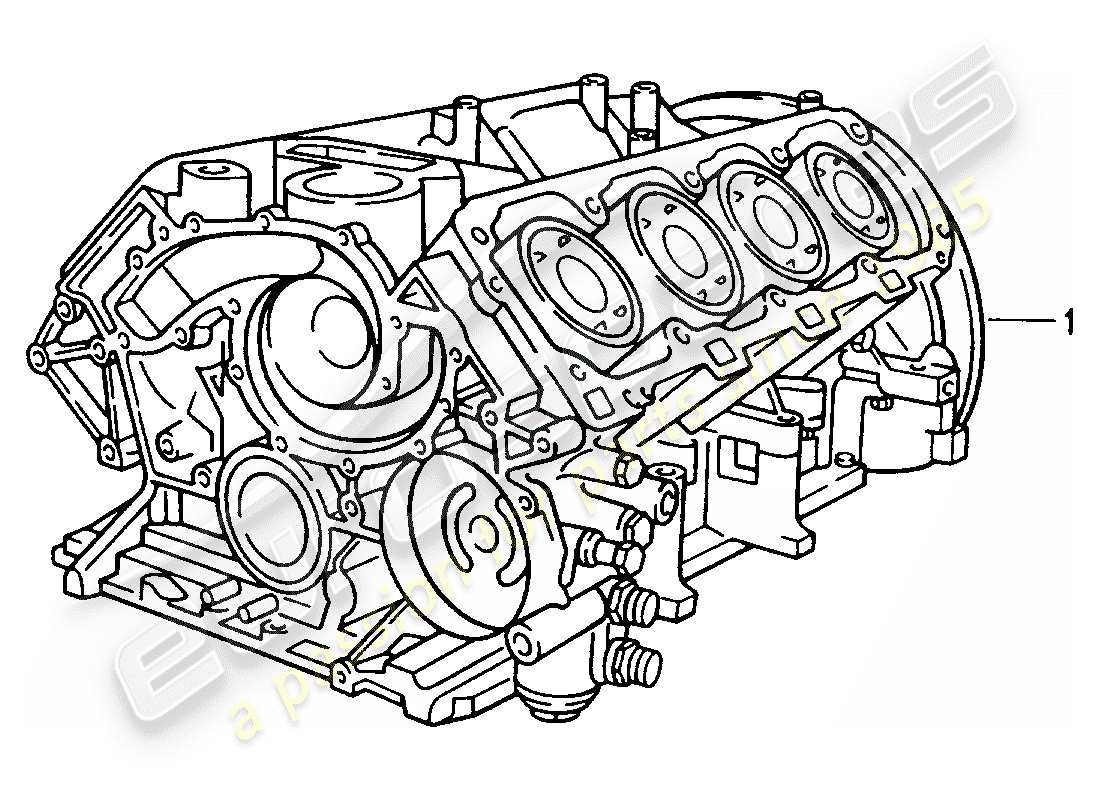 un diagrama de piezas del catálogo de piezas porsche accessories and tequipment