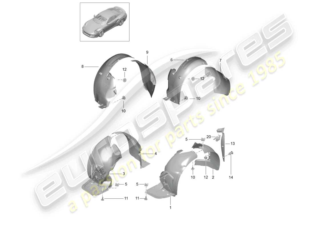 diagrama de pieza que contiene el número de pieza 99150450202