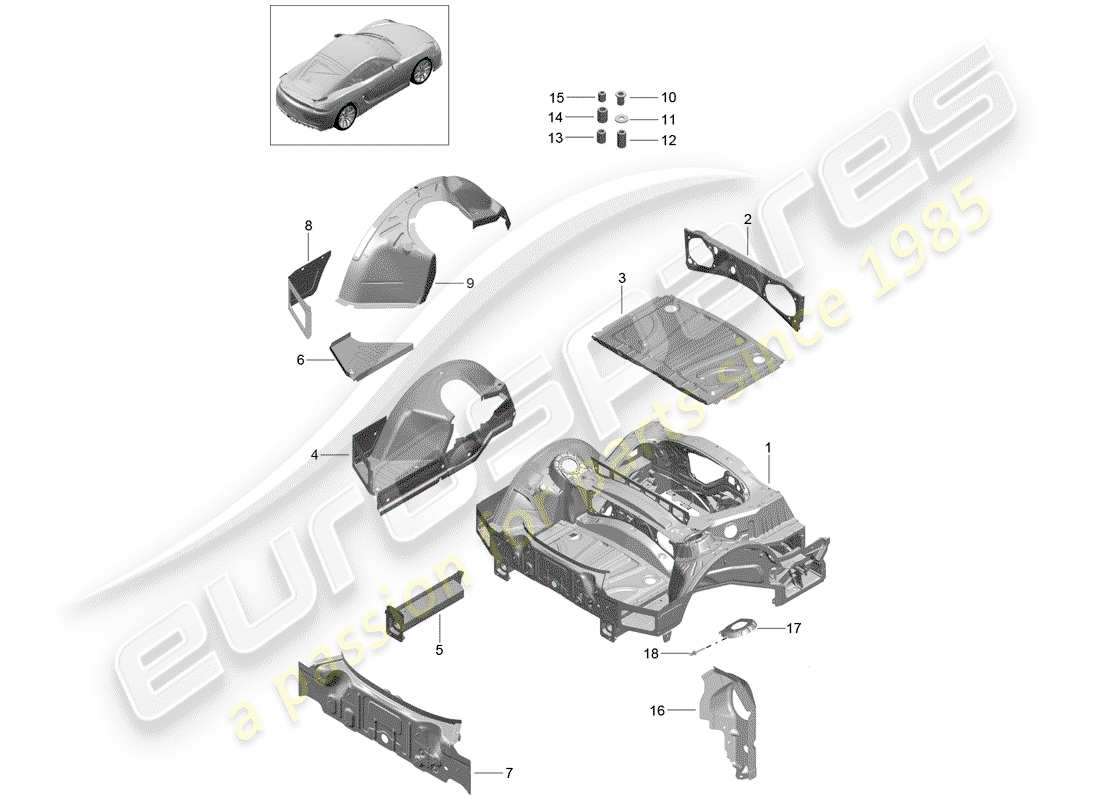 diagrama de pieza que contiene el número de pieza 98150196180