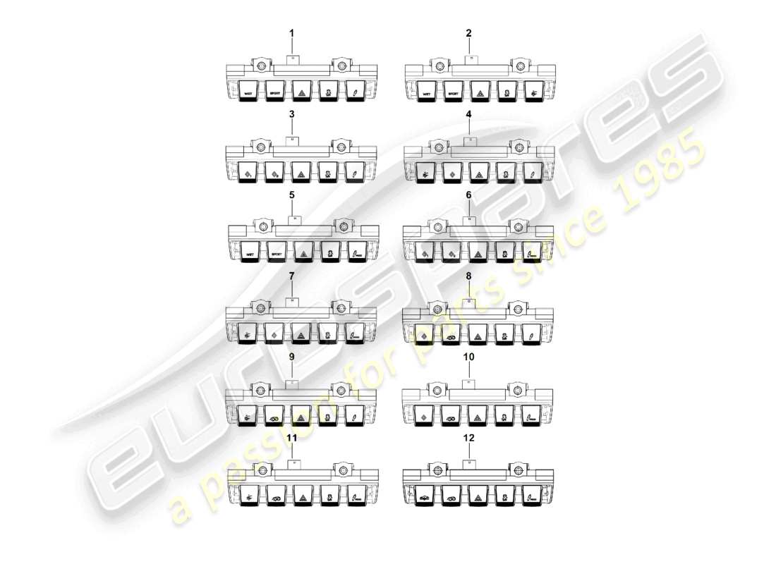 diagrama de pieza que contiene el número de pieza 992941209cjter