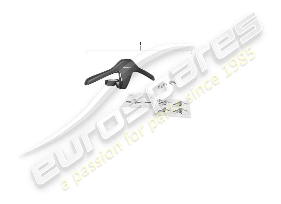 porsche 2003 (cayenne e1 9pa) percha 9pa, 9pa1 diagrama de piezas