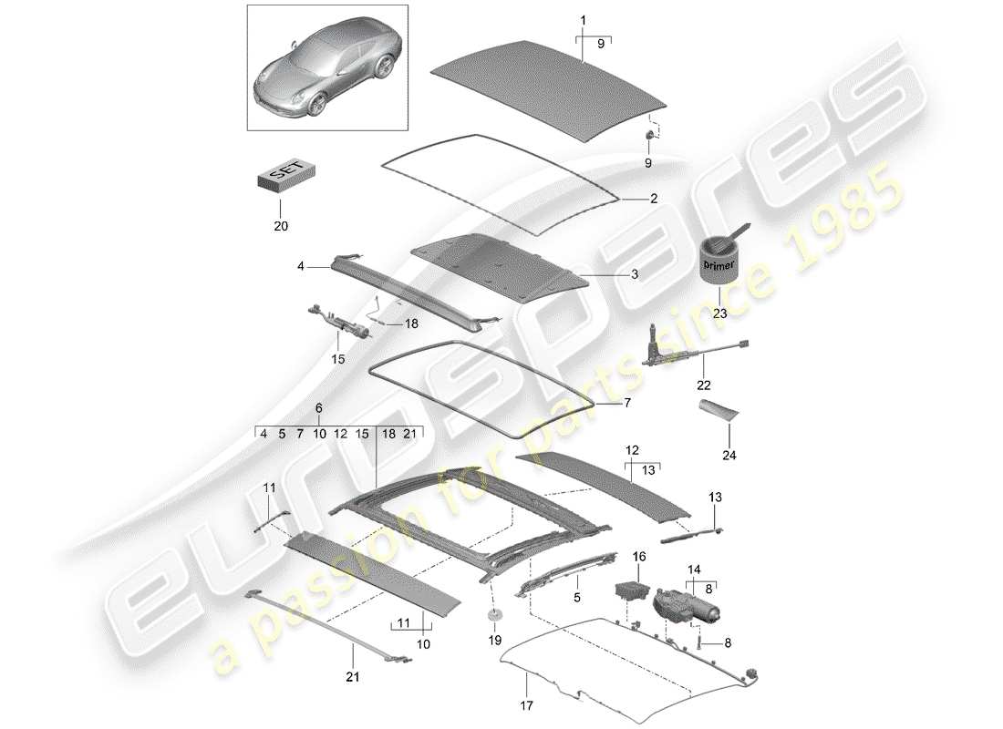 diagrama de pieza que contiene el número de pieza 99156633101
