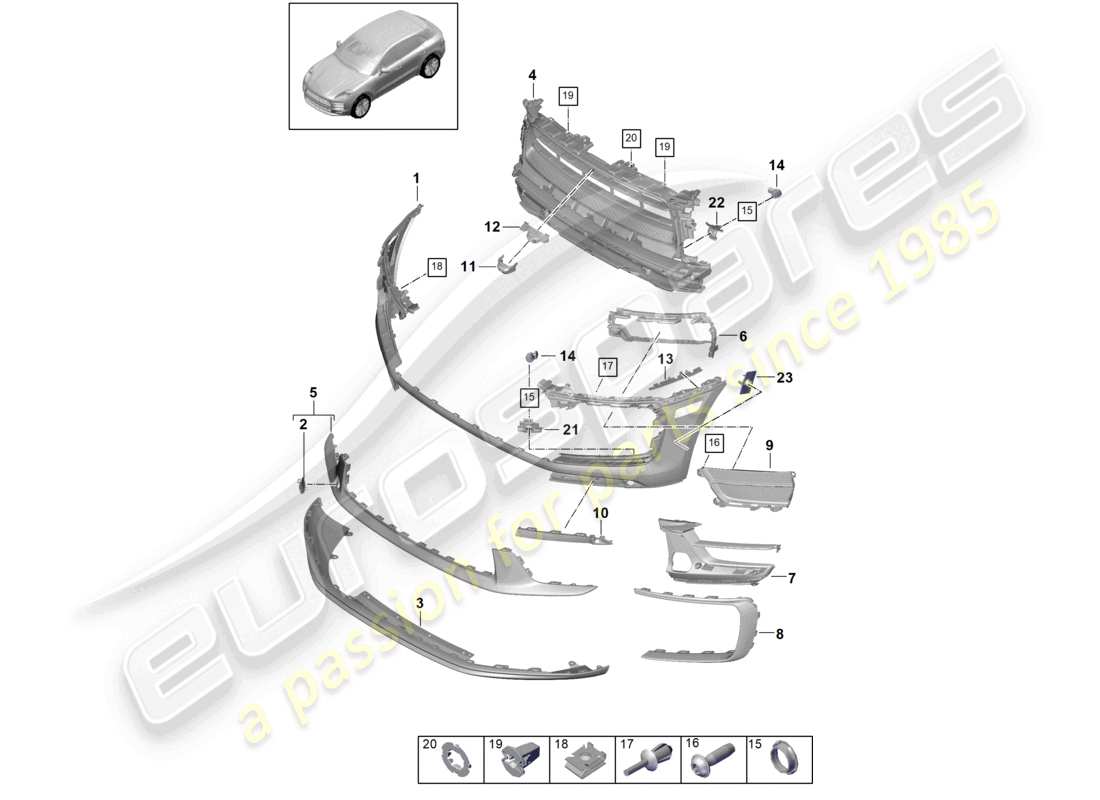 diagrama de pieza que contiene el número de pieza 95b807166a