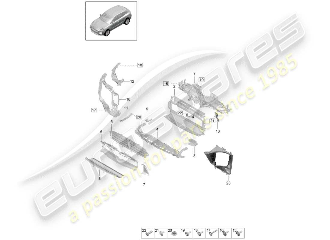 diagrama de pieza que contiene el número de pieza 95b807890e