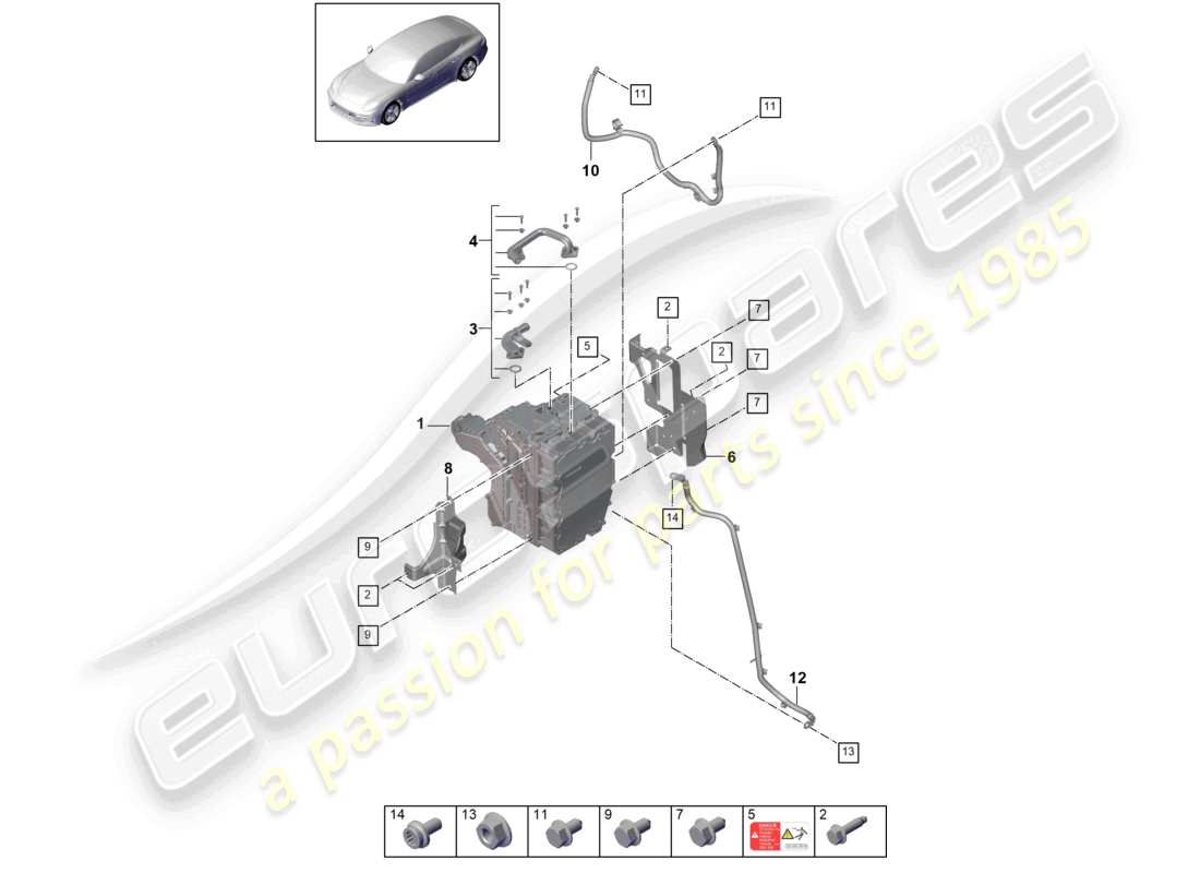 diagrama de pieza que contiene el número de pieza 971971235