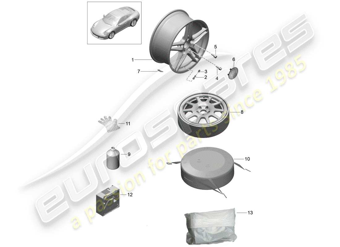 diagrama de pieza que contiene el número de pieza 99136271000