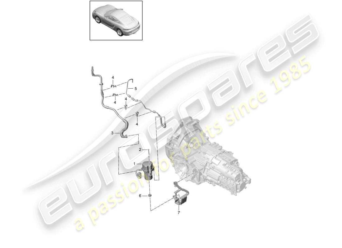 diagrama de pieza que contiene el número de pieza pab614215