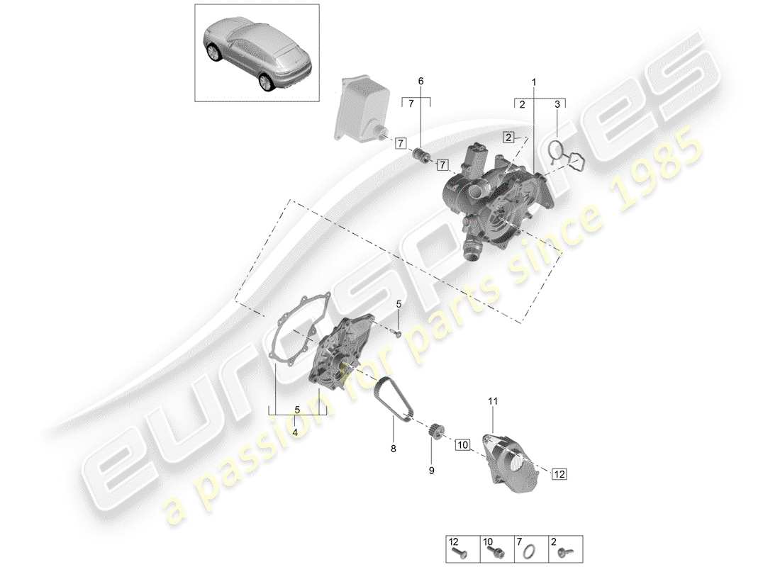 diagrama de pieza que contiene el número de pieza wht004972