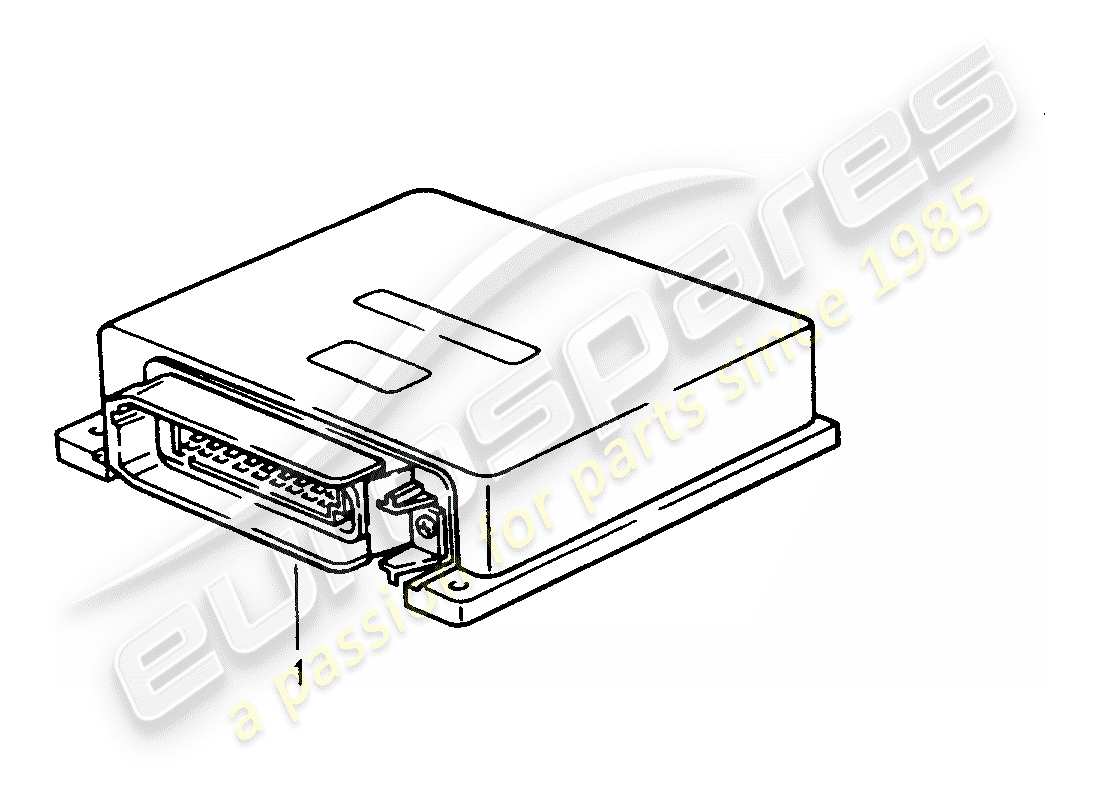 un diagrama de piezas del catálogo de piezas porsche 2012 (refurbished and exchange catalogue)