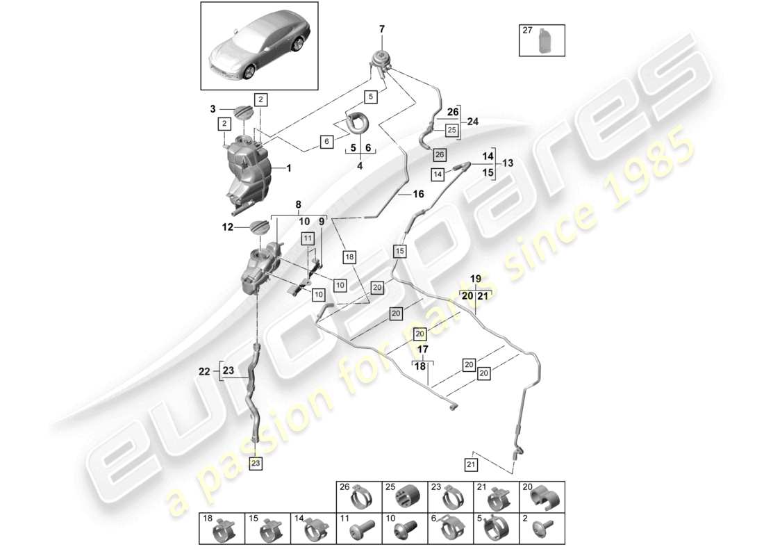 diagrama de pieza que contiene el número de pieza 9a712140510