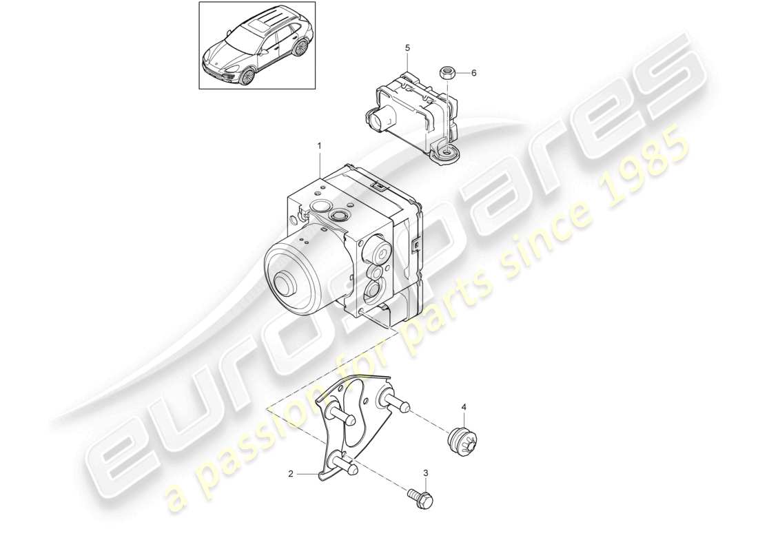 diagrama de pieza que contiene el número de pieza 95835595510