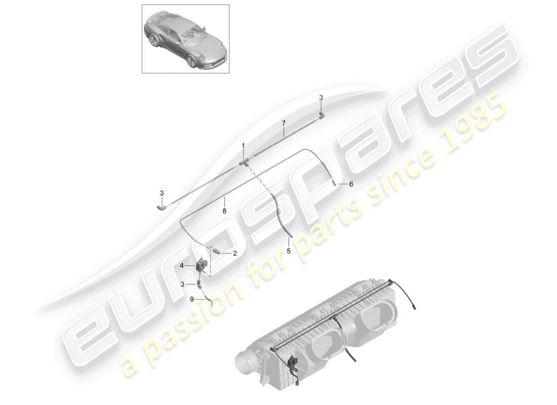 diagrama de pieza que contiene el número de pieza 99918148740