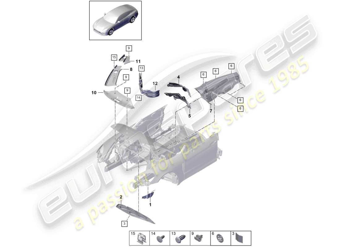 diagrama de pieza que contiene el número de pieza 971863830d