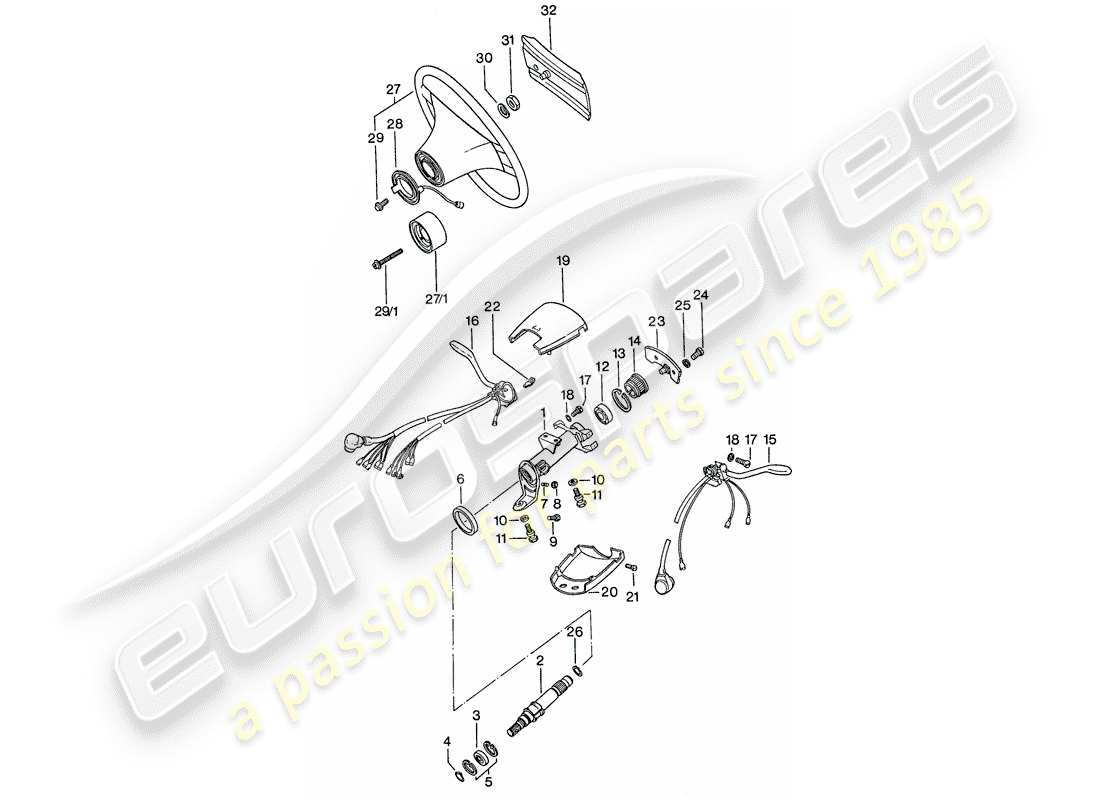 diagrama de pieza que contiene el número de pieza 91134707202