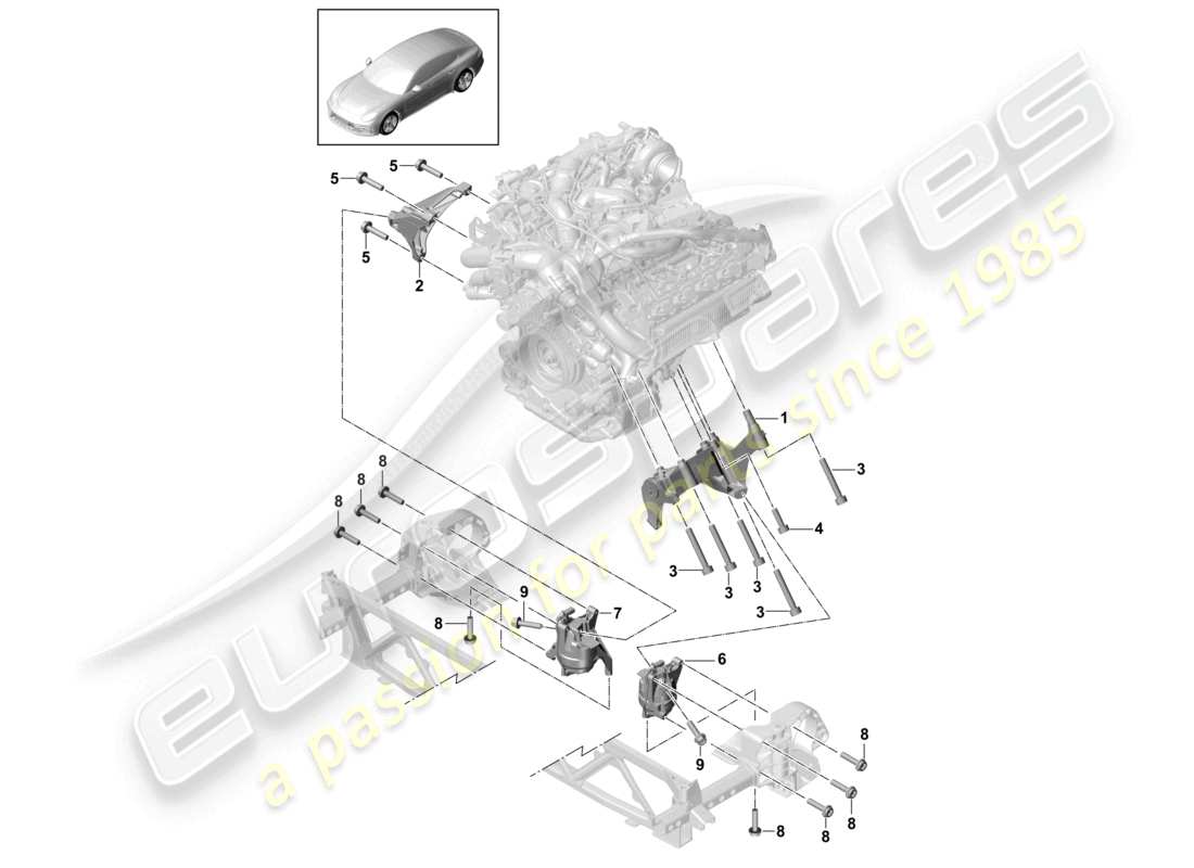 diagrama de pieza que contiene el número de pieza 9a719930721