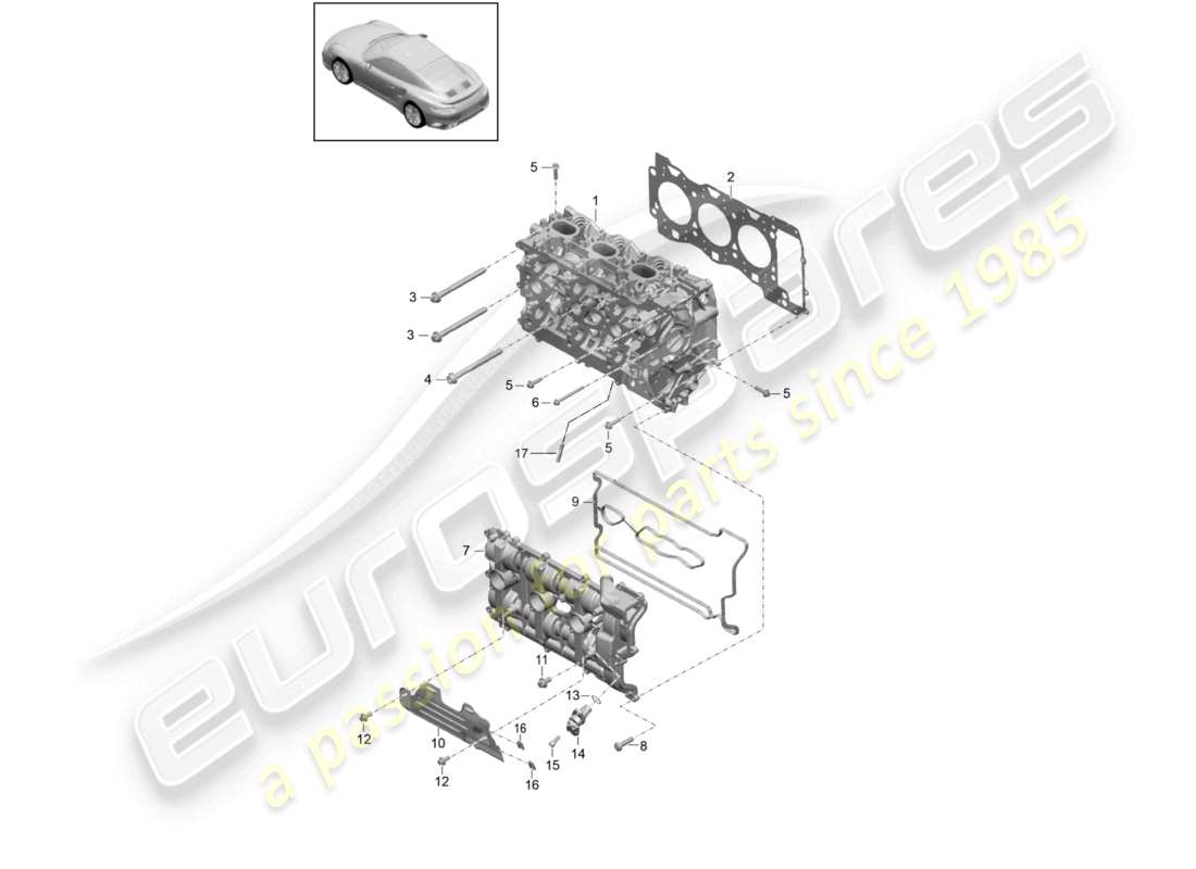 diagrama de pieza que contiene el número de pieza 9a110491880
