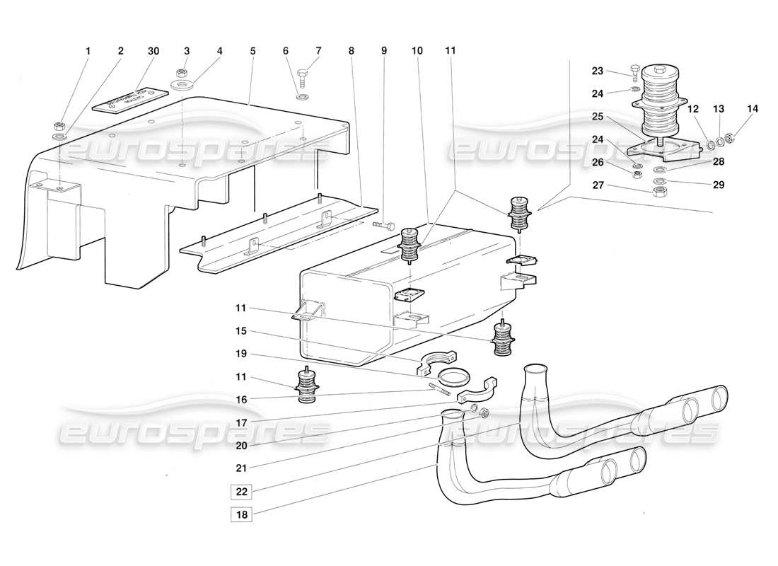 diagrama de pieza que contiene el número de pieza 008200615