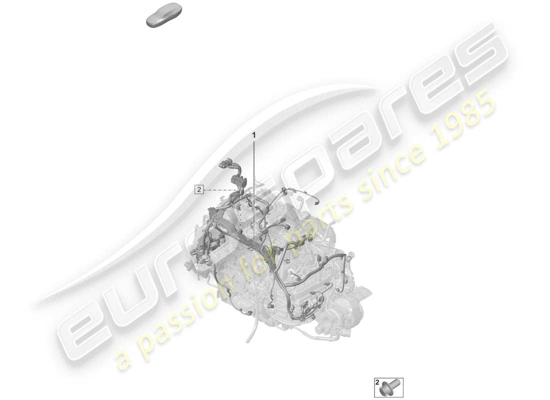 porsche 2019 (992-1) aprovechar diagrama de piezas