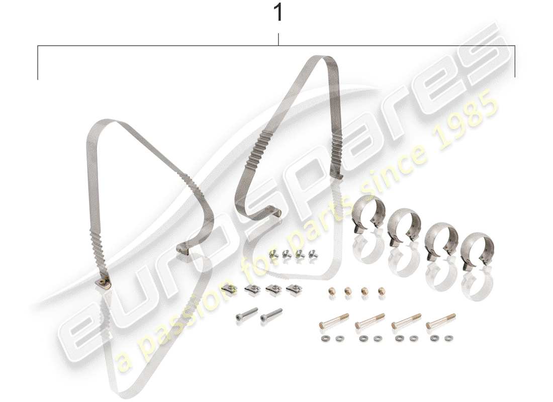 porsche 1994 (993) juego de mantenimiento - kit de reparación - juego de juntas diagrama de piezas