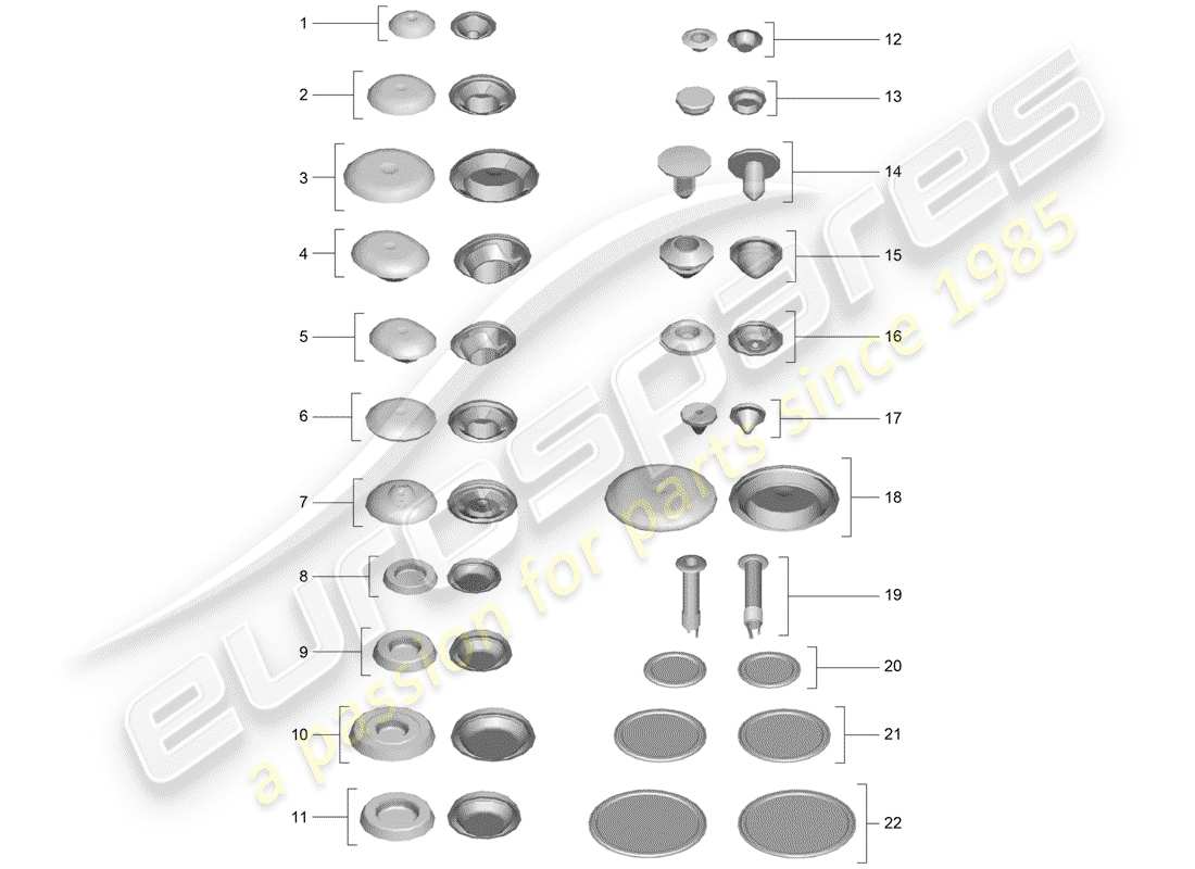 porsche 2015 (991-1) enchufar diagrama de piezas