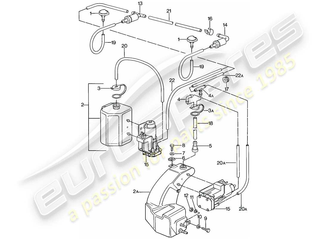 porsche 1979 (924) unidad arandela - d >> - mj 1978 diagrama de piezas