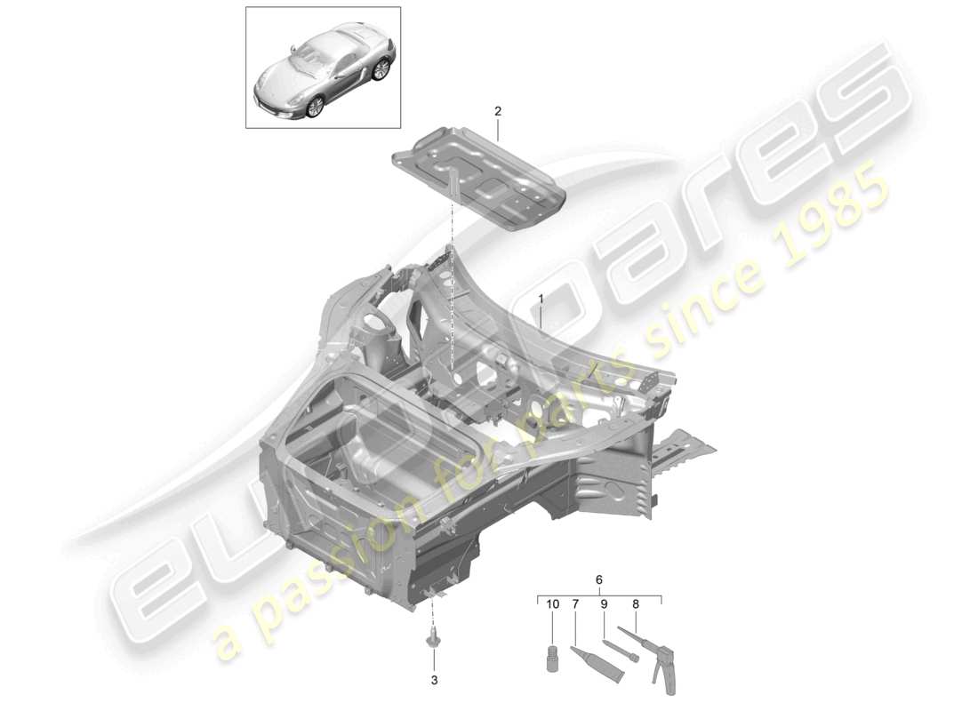 VER DIAGRAMAS DE PIEZAS DEL CATÁLOGO DE PIEZAS PORSCHE BOXSTER un diagrama de piezas del catálogo de piezas porsche boxster