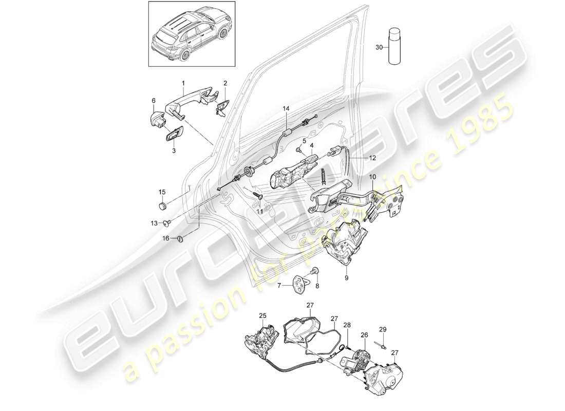 diagrama de pieza que contiene el número de pieza 95853316300